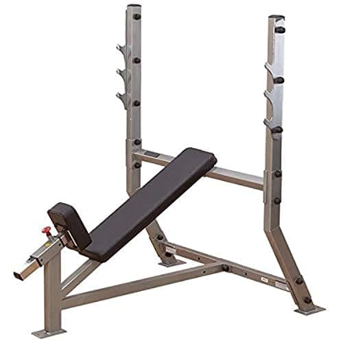 Body Solid Fixed Incline Bench, Grey/Black, SIB349G / SIB359G