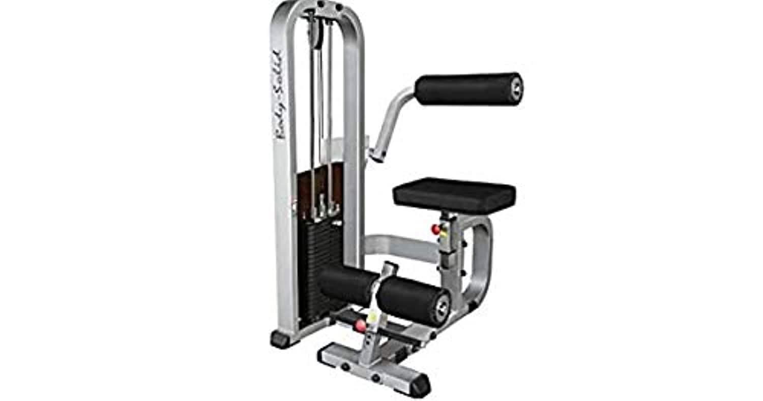 Body-Solid EQSBK1600/2 Back Machine – Grey/Black | Lower Back Training Equipment
