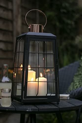 La Hacienda Alderin Lantern Large (Supplied in Tray Display)