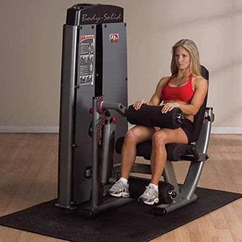 Body-Solid DLECF Pro-Dual Leg Extension Machine (Without Stack) | Quad Training Equipment