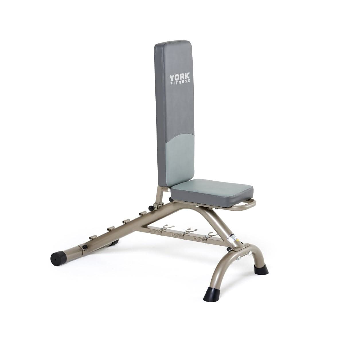 York, Fitness Bench, Grey