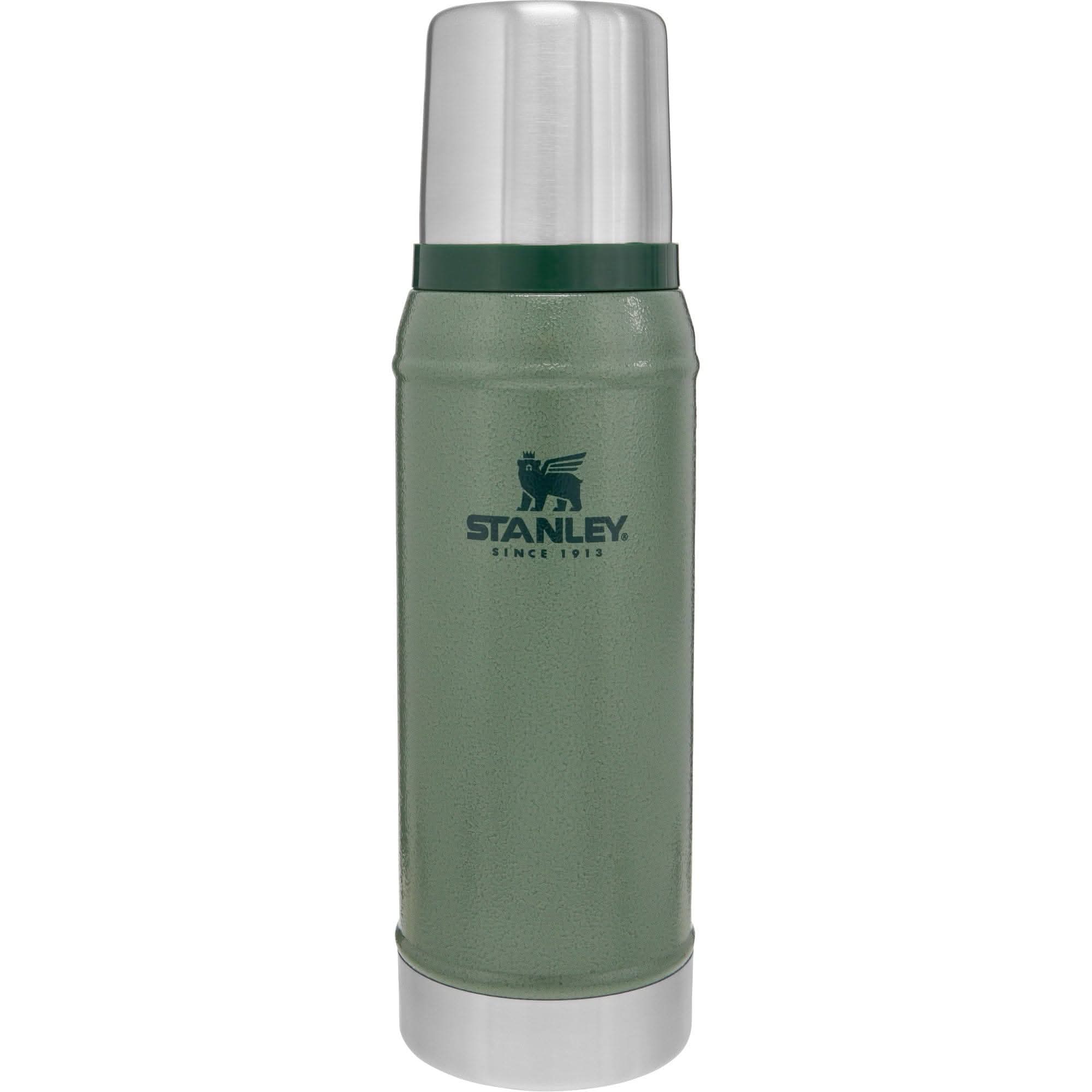 Stanley Classic Bottle, Vacuum Insulated, 750ml/25oz Hammertone Green