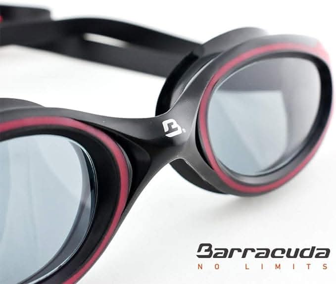 Barracuda, Aquatec, Swimming Goggle, 35125, Red & Black