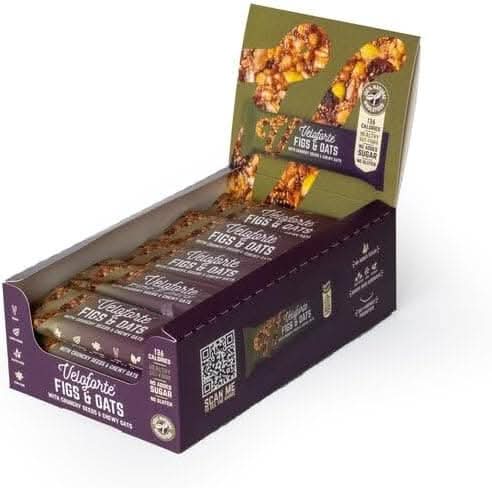 Veloforte Oat Bar - Figs & Oats 35g (pack of 9)