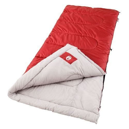 Coleman Sleeping Bag Palmetto, Red, C006