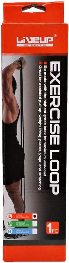 Liveup, Exercise Loop Size Light, Ls3650-10, Orange