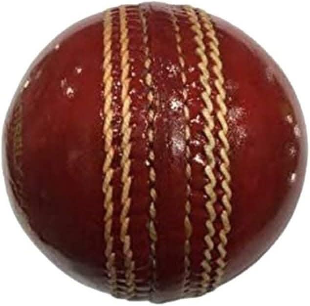 Karson, Leather Cricket Ball, Red