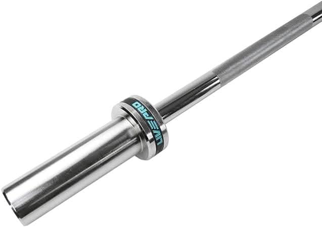 Liveup, 4' Olympic Weightlifting Bar 120 Cm Length, Lp8054, Silver