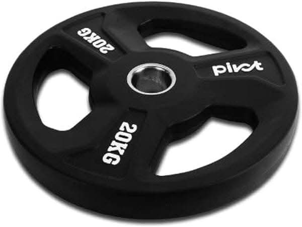 Ta Sport, Olympic Rubber Plate, P2470, Black