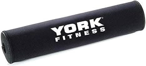 York, Fitness Barbell Pad, 60384, Black
