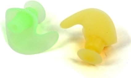 Barracuda, Ear Plugs Small With Storage Case, Green/Yellow