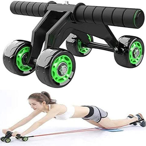 MF 4-Wheel Abdominal Exercise Roller