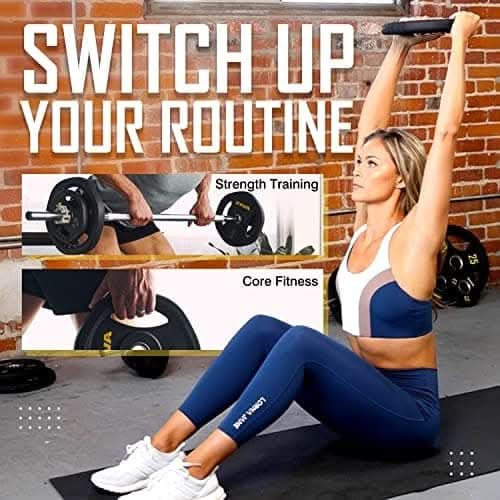 Ziva RPU Body Pump Set 19.5Kg, 6Disc, Bar, Clamp