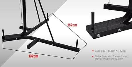 Ta Sport, 3 In 1 Boxing Punching Bag Stand, Silver