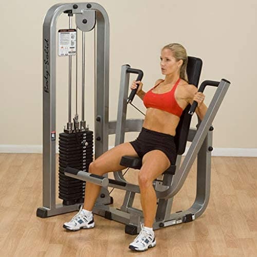 Body-Solid SBP100/2 Chest Press Machine | Upper Body Strength Training Equipment