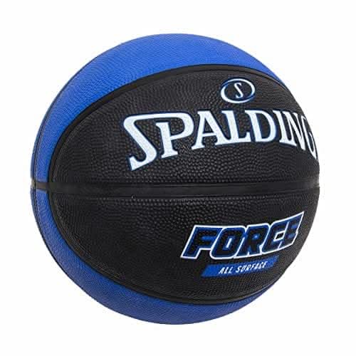 Spalding Force Basketball, Black And Blue, 7