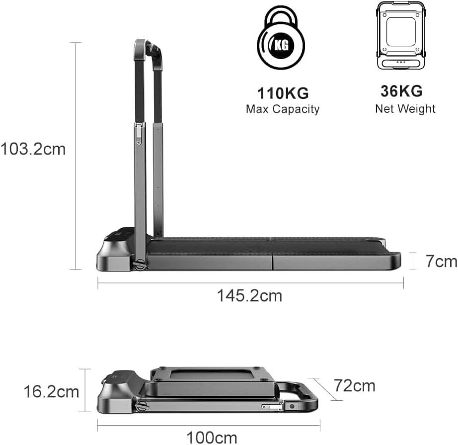 Kingsmith TRR2F WalkingPad Treadmill - Athletix.ae