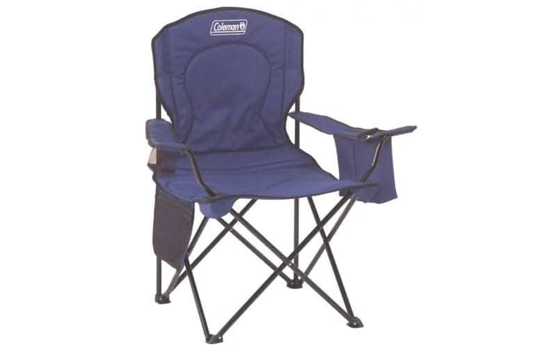 Coleman Camping Chair with Cooler, Blue