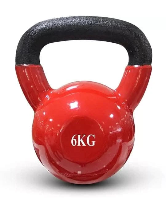 Ta Sport, Kettlebell Plastic Coat, Zkb 5, Black/Red (4 Kg to 20 Kg, Sold as Piece)