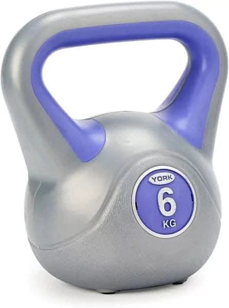 York, Vinyl Kettlebell (2 Kg to 14 Kg, Sold as Piece)