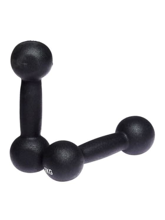 York, Fitness Neoprene Dumbbell, Black