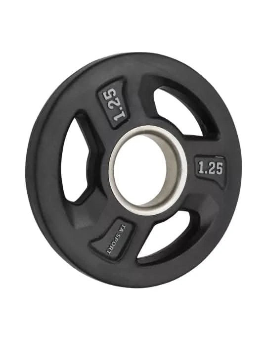 Ta Sport, Olympic Rubber Plate, P2470, Black