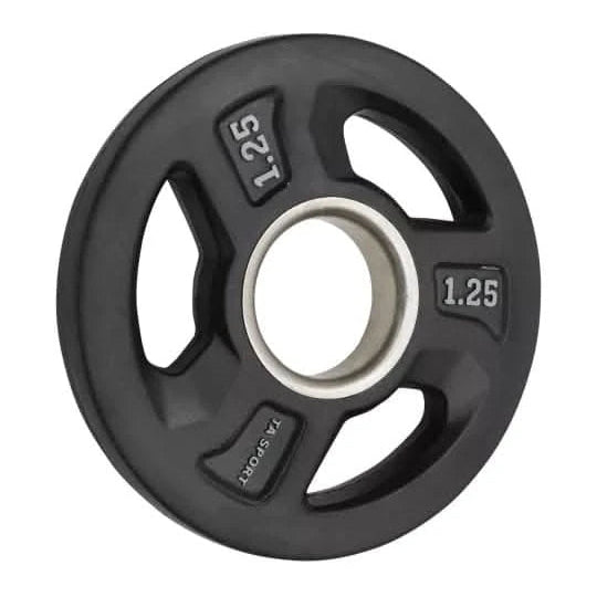 Ta Sport, Olympic Rubber Plate, P2470, Black