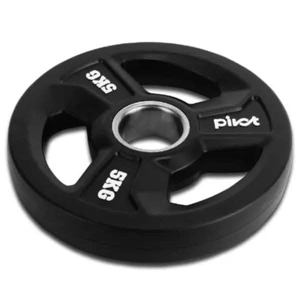 Ta Sport, Olympic Rubber Plate, P2470, Black