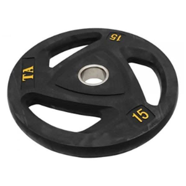 Ta Sport, Olympic Rubber Plate, P2470, Black