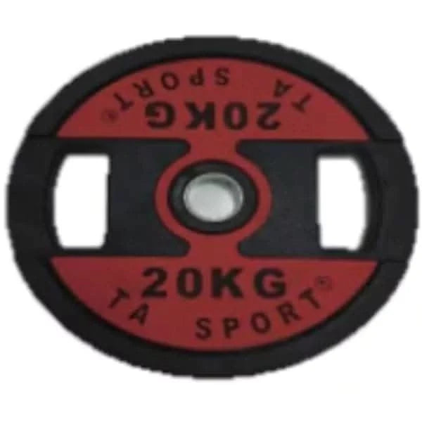 Ta Sport, Dual Grip Weight Plate, Dzlg7, Grey 20 Kg