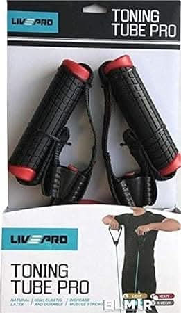 Livepro, Pro Toning Tube, Lp8405-M, Red/Black