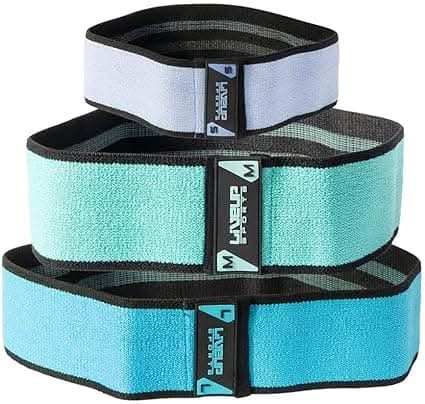 Liveup, Hip Band Medium, Ls3629, Green/Black