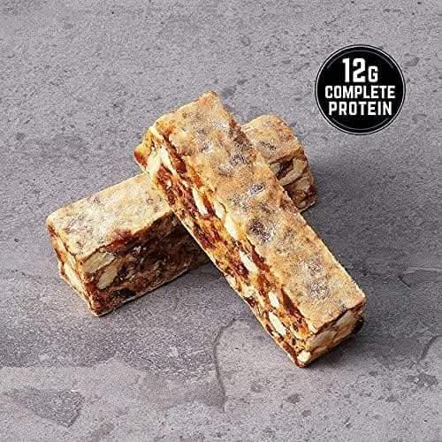 Veloforte Forza Protein Bar - Apricots, Almonds and Fennel - 9 count x 70g - 12gr plant protein, 38gr Carbs, Ultimate Recovery Bar, 100% Natural, Vegetarian, Gluten Free