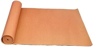 Liveup, Pvc Yoga Mat For Exercise And Meditation 173 X 61 X 0.4 Cm, Orange