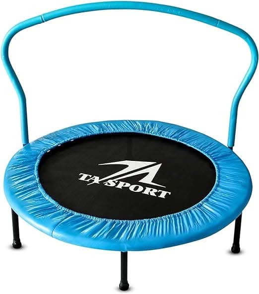 Ta Sport, 40In Trampoline With Handrail Jkl-40In , Blue