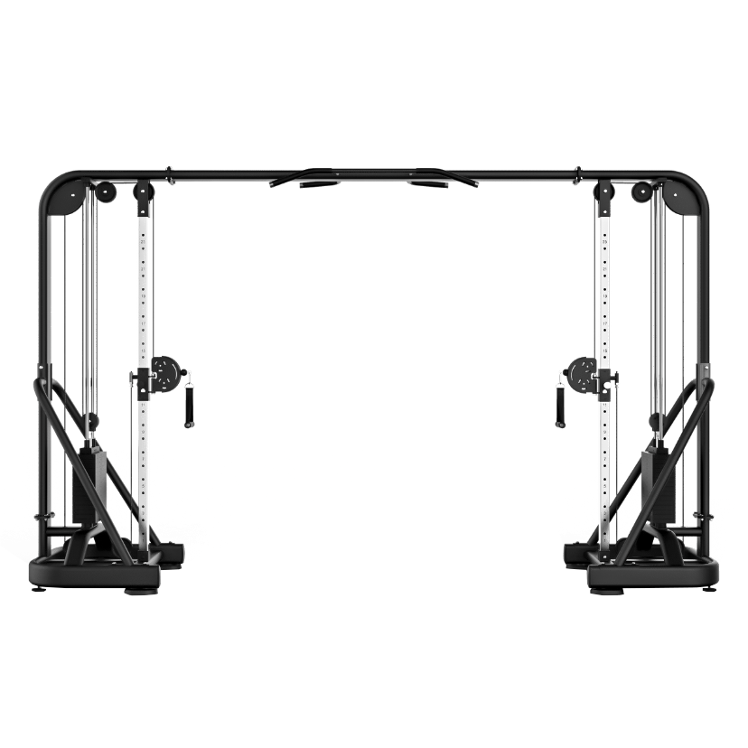 SHUA, Adjustable Cable Cross Over SH-G6852, Black Silver & Flash silver, black ash