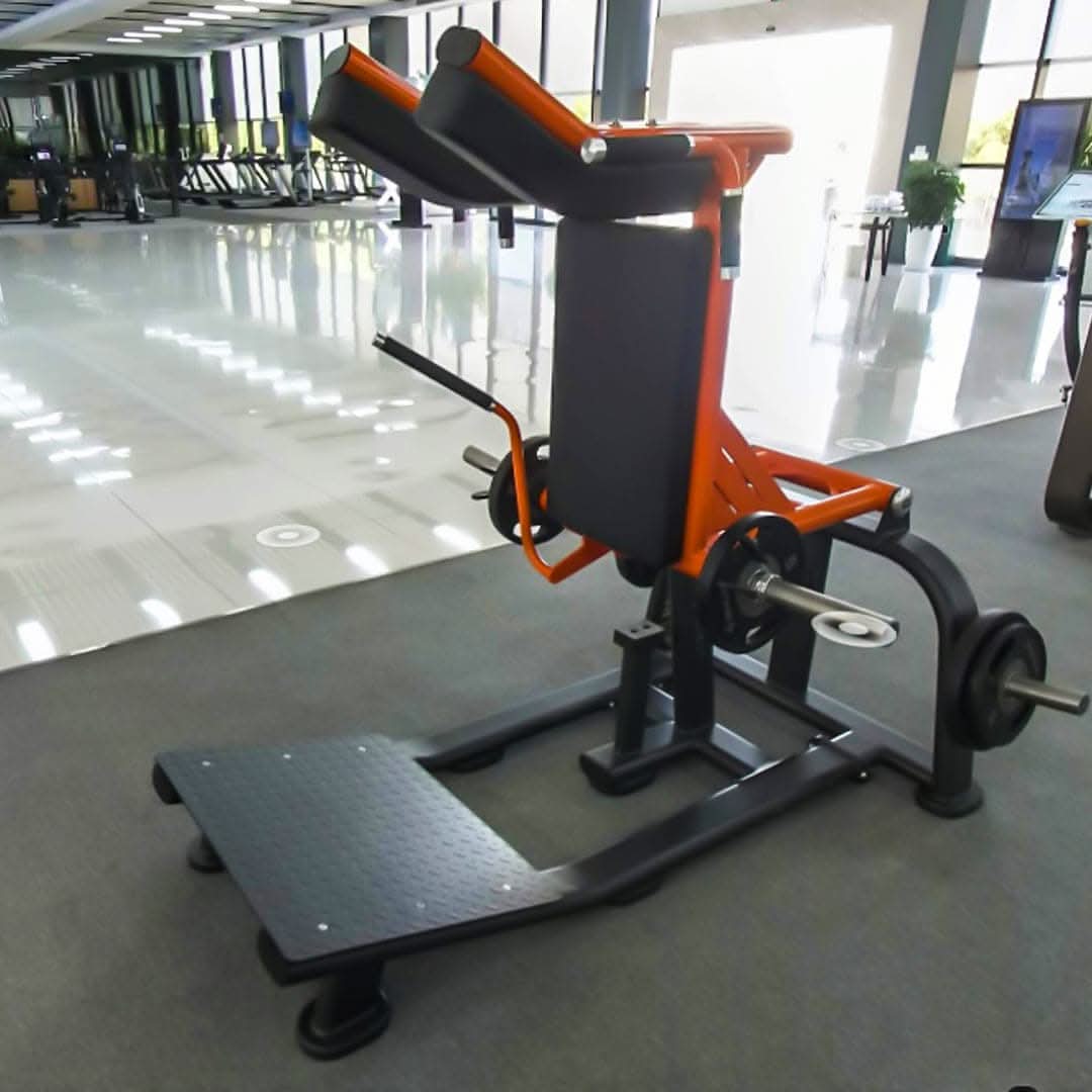 SHUA, Hack Squat SH-G6913, Silver Gray, Black & Orange
