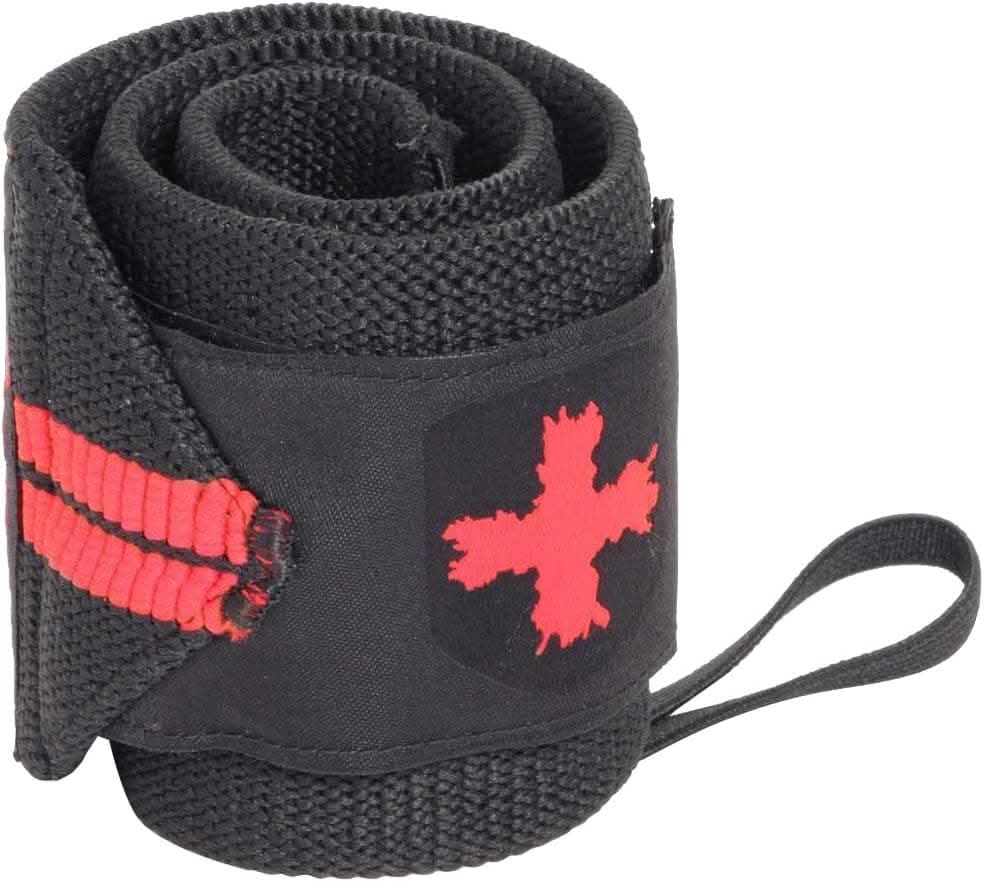 Harbinger Red Line Wrist Wraps Black Red