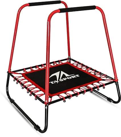 Ta Sport, 95Cm Square Trampoline Jkl-95In, Black/Red
