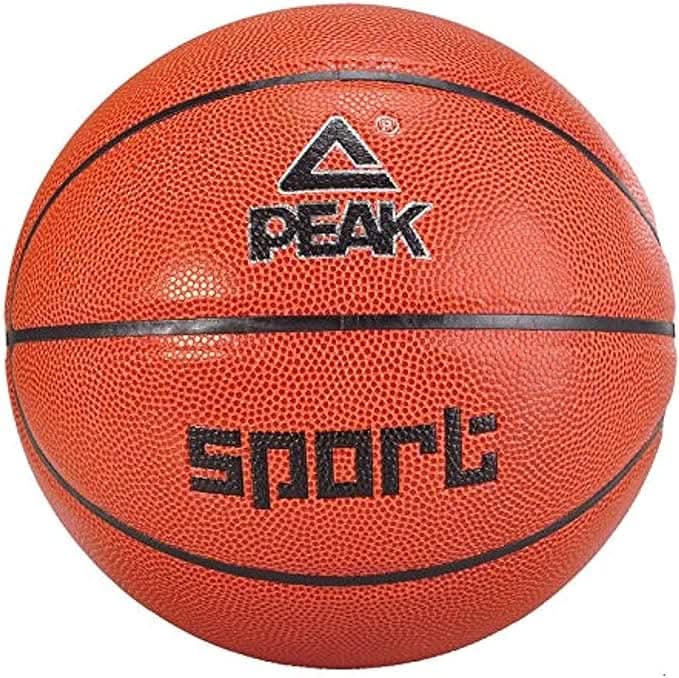 Peak, Basketball Pu, Q144420 Unisex, Brown @Fs
