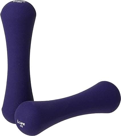 Joerex, Care Bone Shape Dumbbell, Jbo50508 1 Kg, Multi-Color