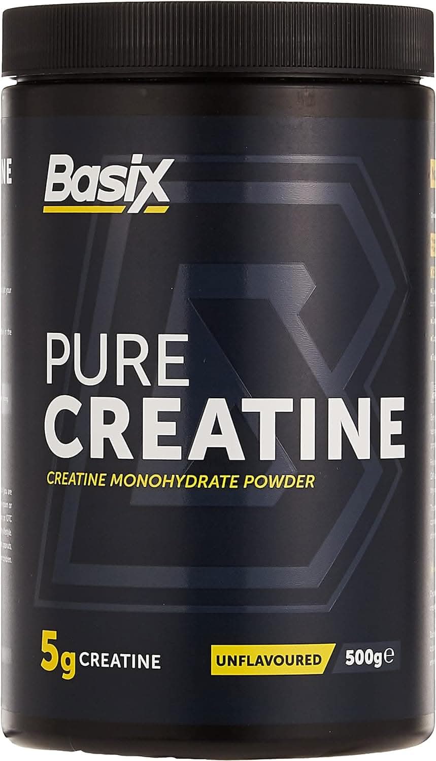 Basix Performance Pure Creatine for , Unflavored, 500 Grams