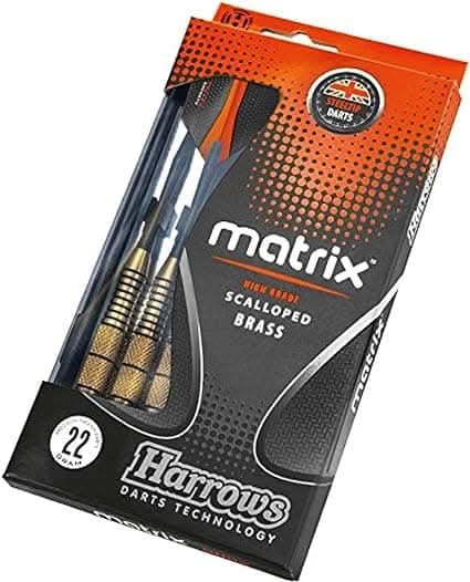 Harrows, Matrix Top Steeltip Brass Dart 22G - Athletix.ae