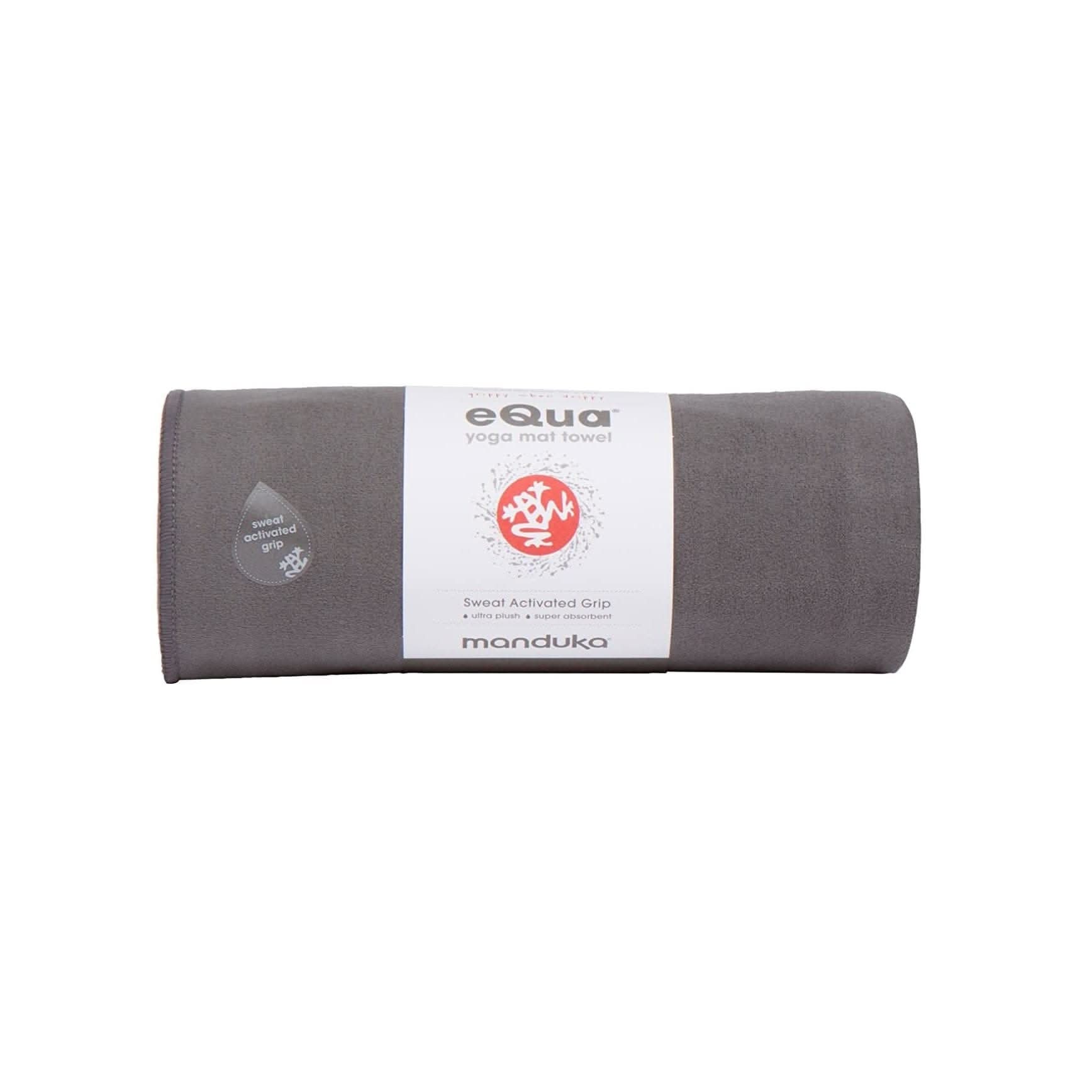 Manduka eQua® Yoga Mat Towel Thunder