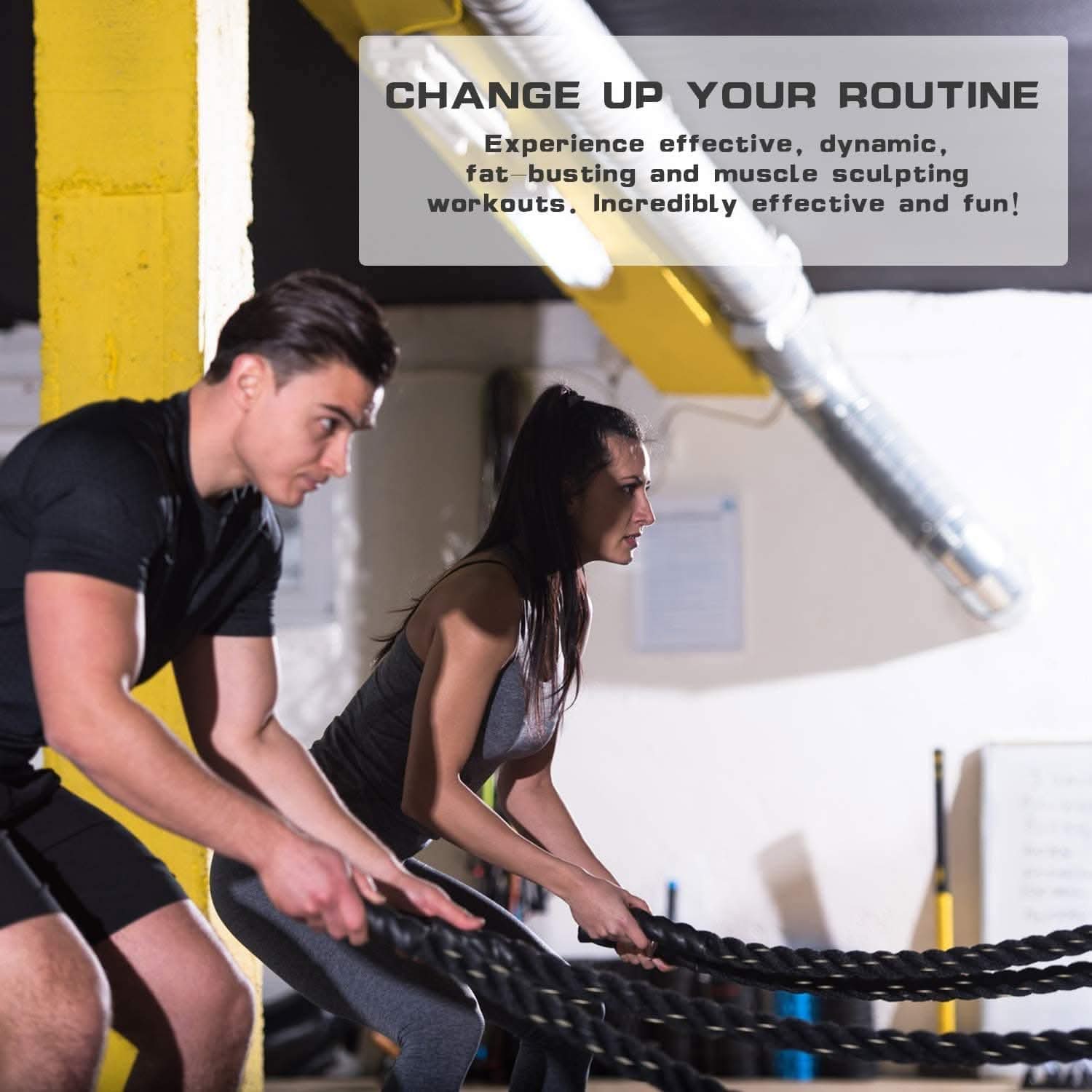 1441 Fitness Battle Rope 9 Mtr to 15 Mtr