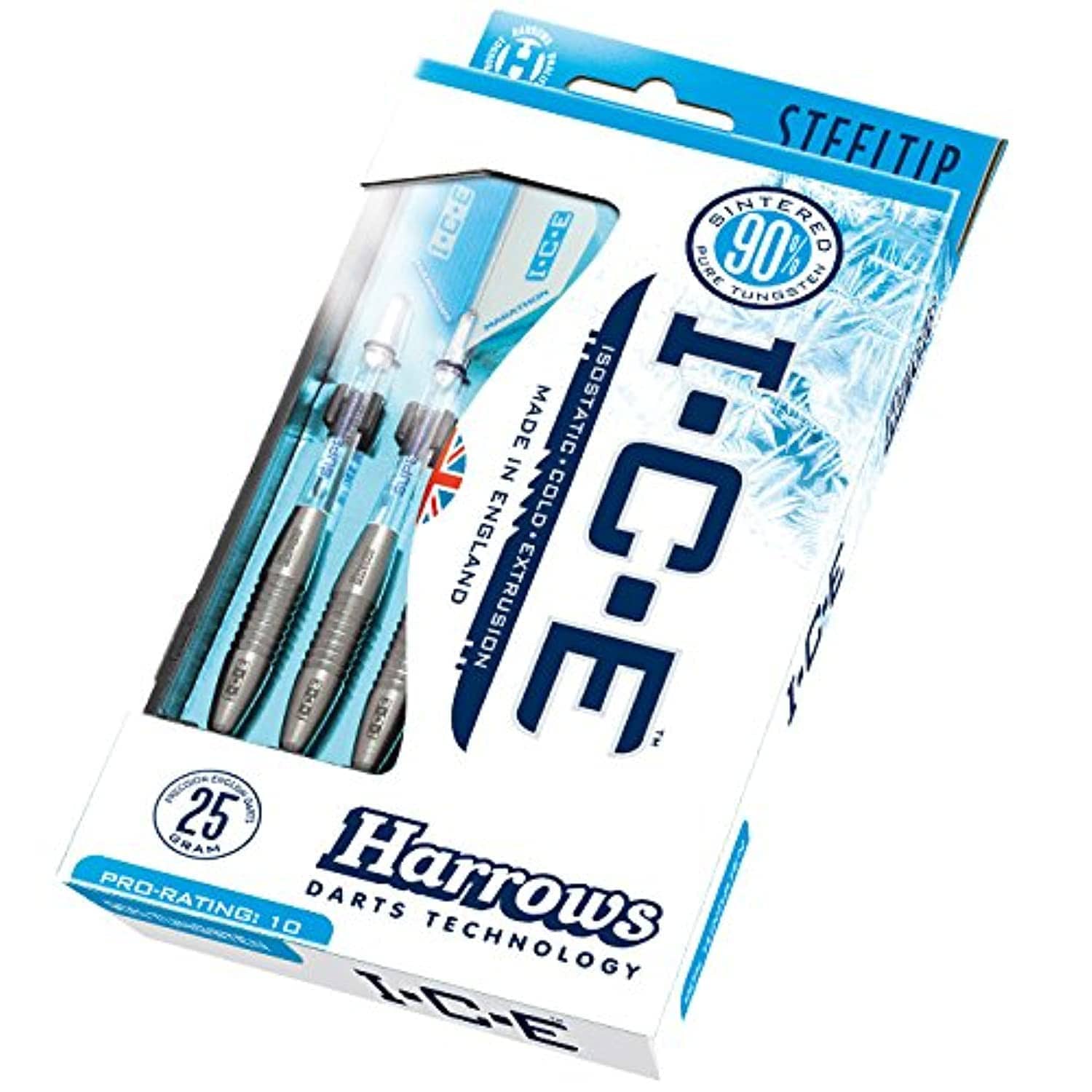 Harrows Ice Darts B700 White - Size 26 Grms - Athletix.ae