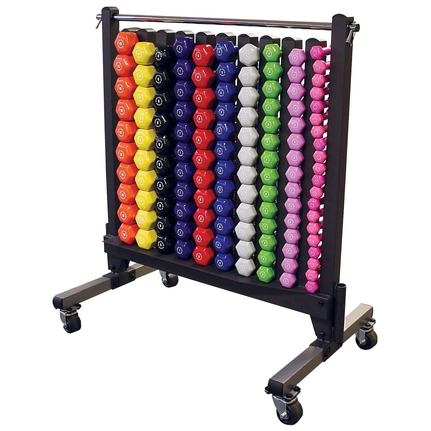 MF Vinyl Dumbbell Rack | MF-GYM-74242