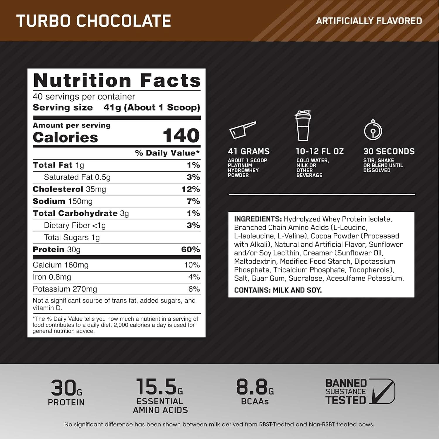 Optimum Nutrition Platinum Hydrowhey for Muscle Support, 3.5 lbs - 40 Servings