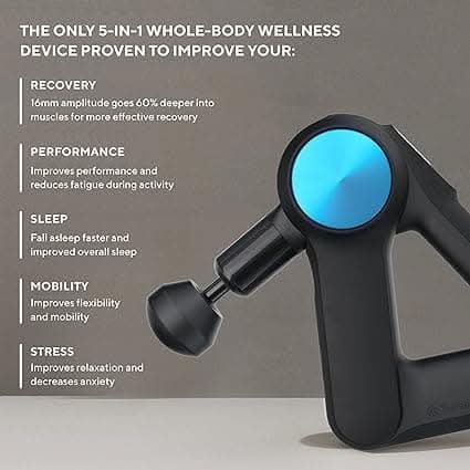 Theragun, G5 Pro, Handheld Deep Tissue Massage Gun, 5th Gen, Black
