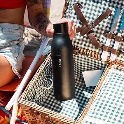 Larq, Bottle Twist Top Insulated Stainless Steel Water Bottle 25Oz